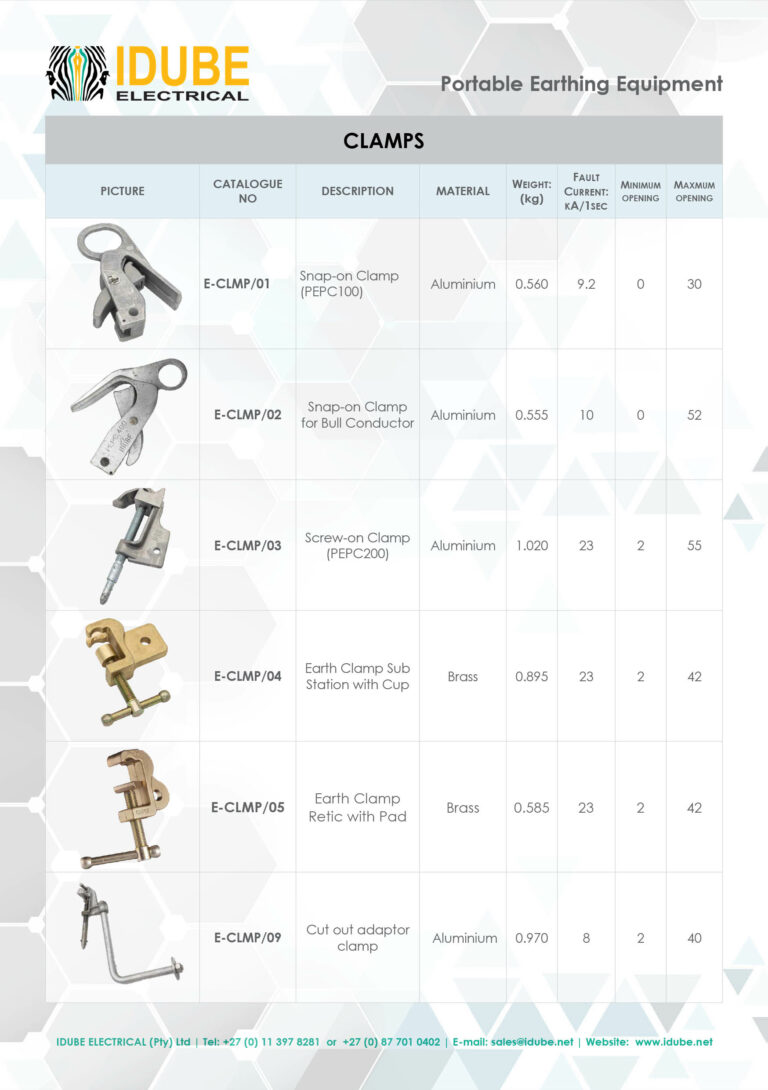 External Earthing Machine Portable Earthing Equipment - Idube Electrical