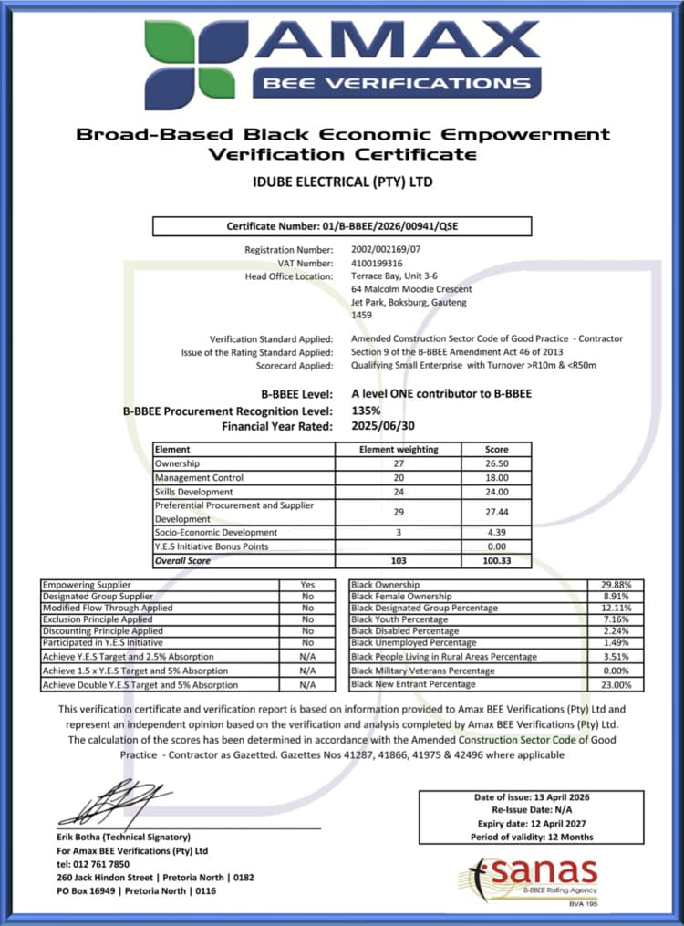 idube-bbbee-certificate-2026